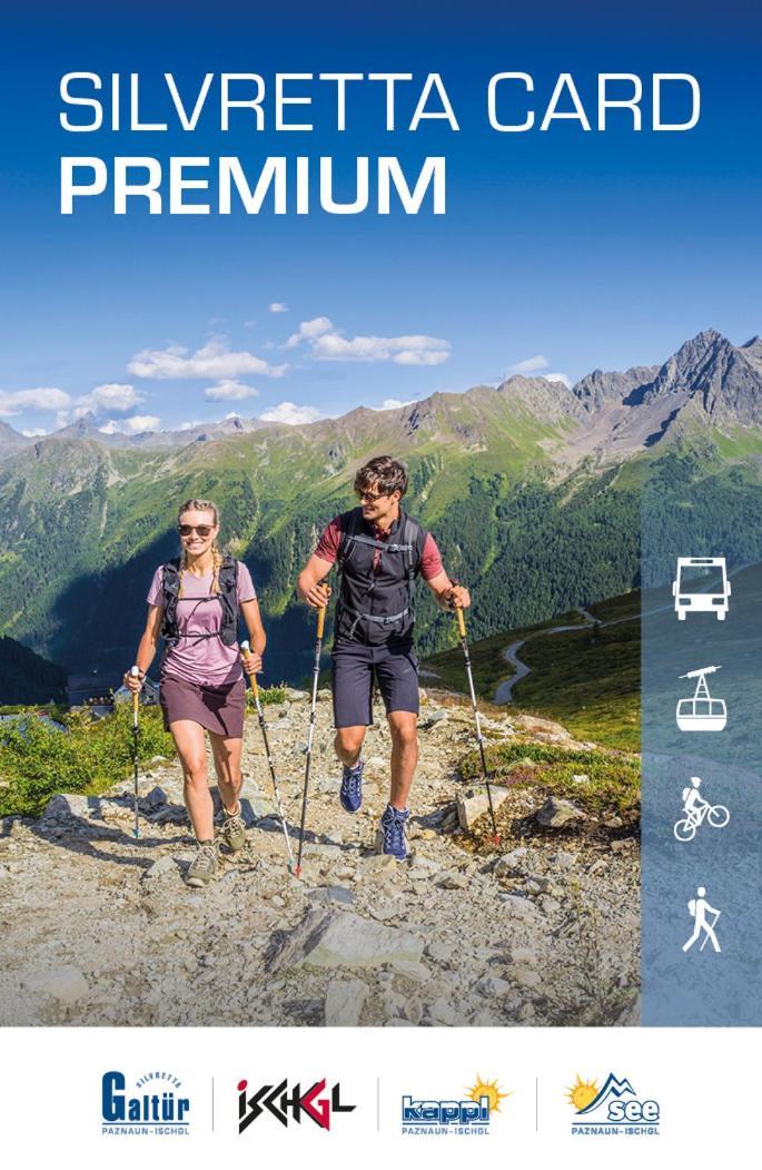 Vermunt - Silvretta Sommer Premium Card Inklusive Galtür Exterior foto